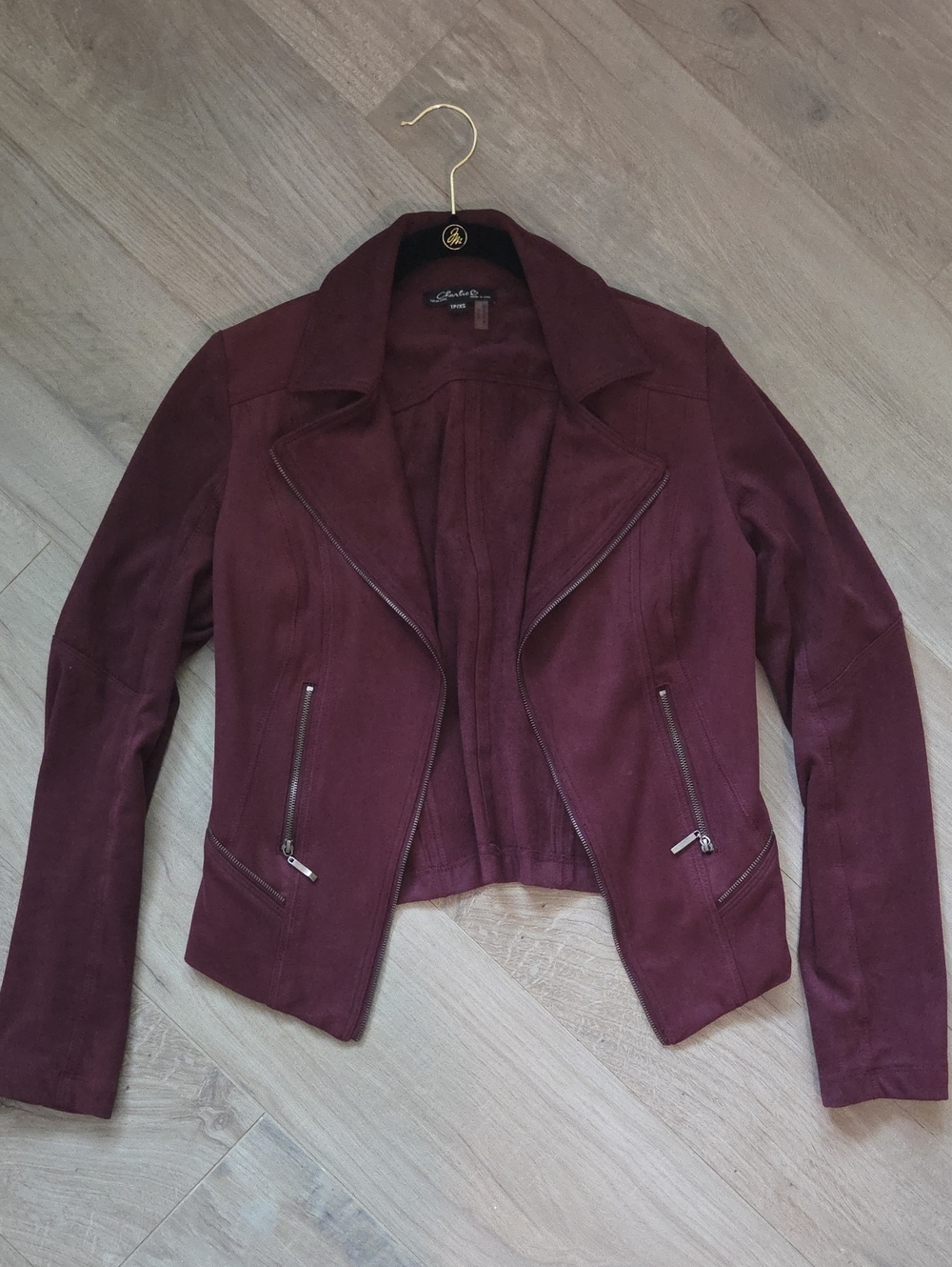 Charlie B Faux Suede Jacket